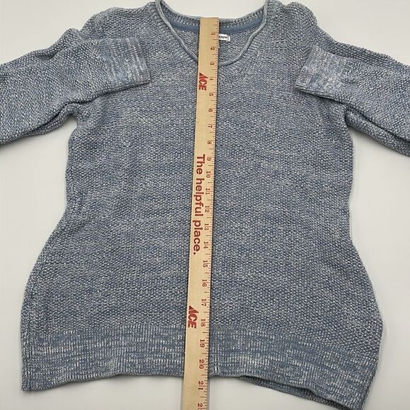 Blue 100% cotton Croft and barrow sweater - Picture 4 of 10